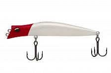 Фото воблер kyoda pocky minnow-100f, длина 100 мм, вес 10,5  гр, цвет p55 заглубление 0 - 0,2 м.