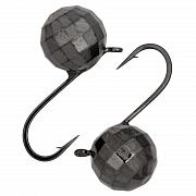 Фото шар фигурный с ушком d 3,0 мм, вес 0,24 гр, черный никель /10 шт/