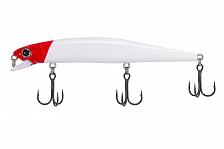 Фото воблер kyoda amfibia minnow 110f, длина 11,0 см, вес 11 гр, заглубление 0,3-0,6 м. цвет p55