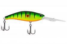 Фото воблер kyoda sharp minnow-75f, длина 7.5 см, вес 12.0 гр, цвет p1657, заглубление 1.5-4 м.