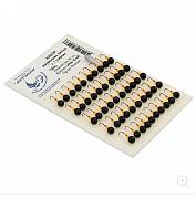 Фото мормышка литая с бисером (черная) "шар ф2", 50 шт/упак