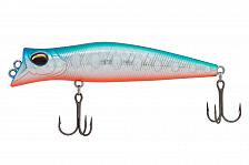 Фото воблер kyoda pocky minnow-80f, длина 80 мм, вес 6,5 гр, цвет p1912 заглубление 0 - 0,2 м.