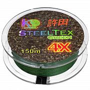 Фото steeltex green 4x d-0,128 мм, l-150 м, цвет зеленый, разрывная нагрузка 6,76 кг