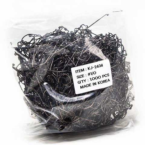Фото крючок джиговый kumho kj-2434, №5/0 bn (1000 шт./упак.)