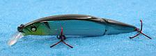 Фото wounded minnow(wmw90) размер 90 мм, вес 10.0 гр, заглубление 0 - 1,5 м цвет 175